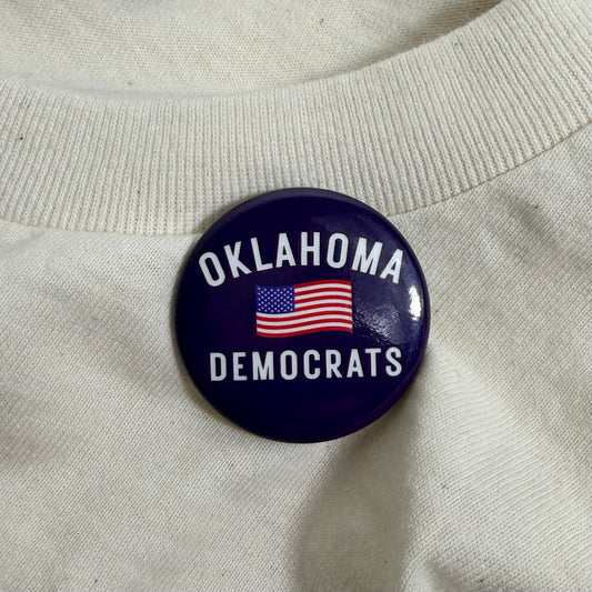 Oklahoma Democrats Button