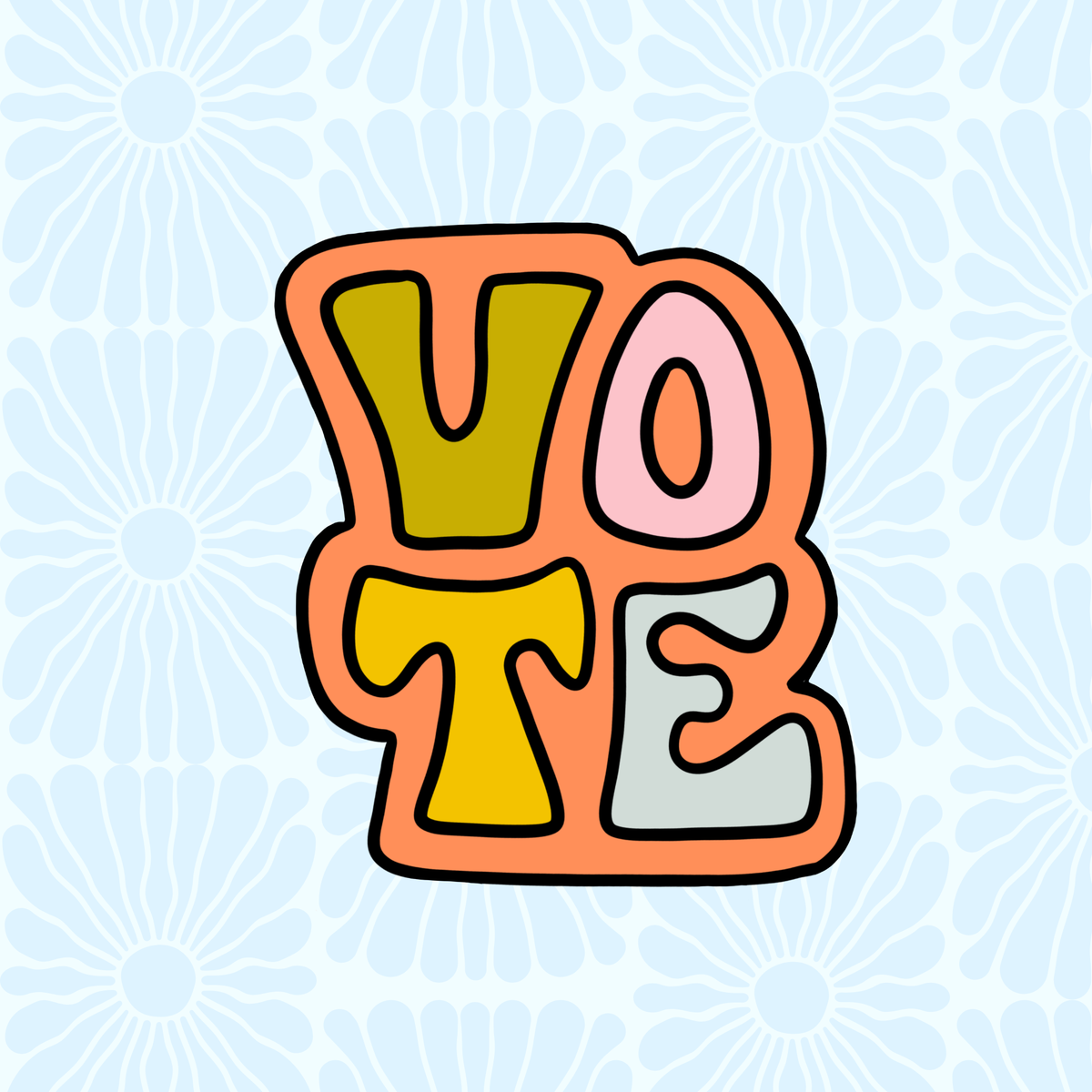 VOTE Stickers