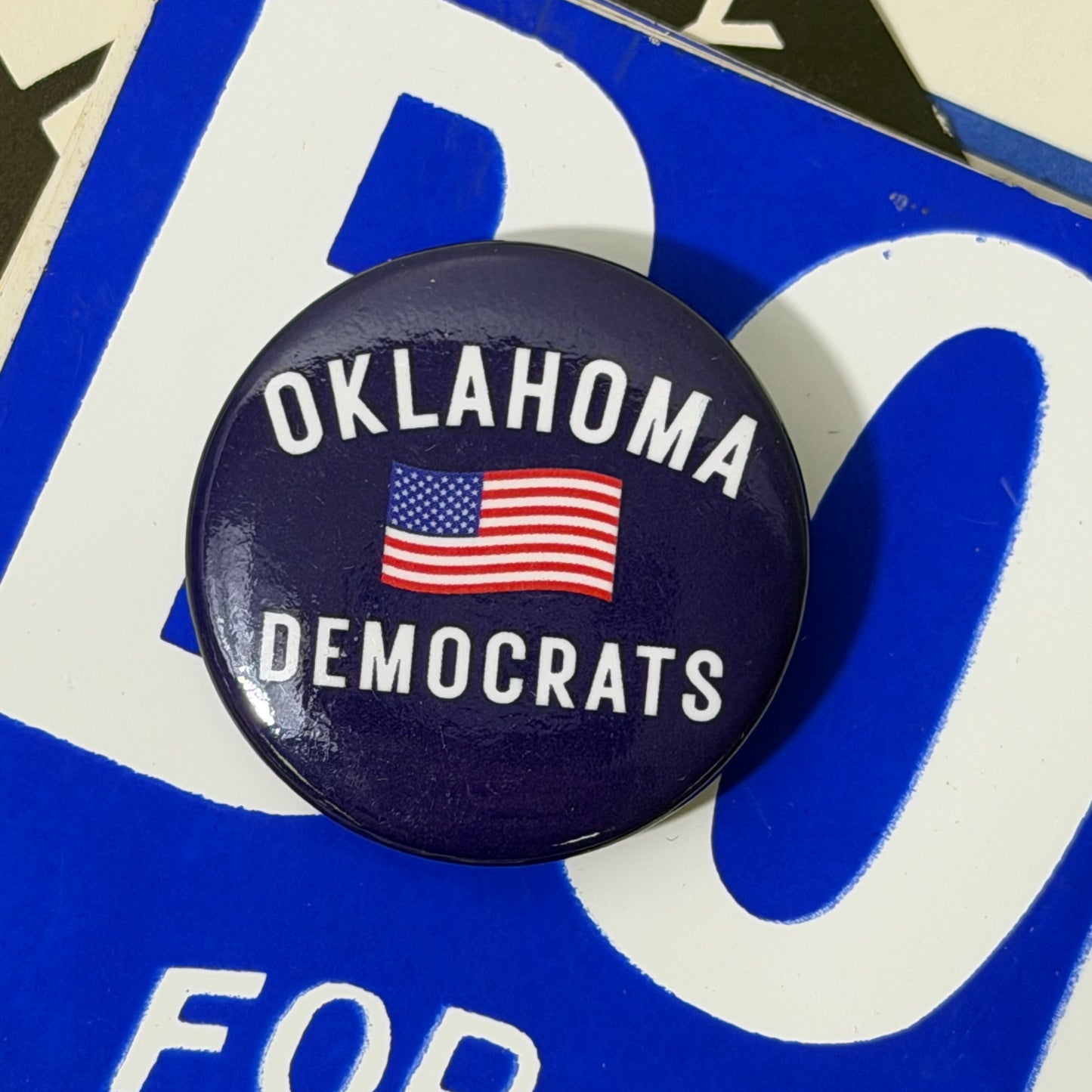 Oklahoma Democrats Button
