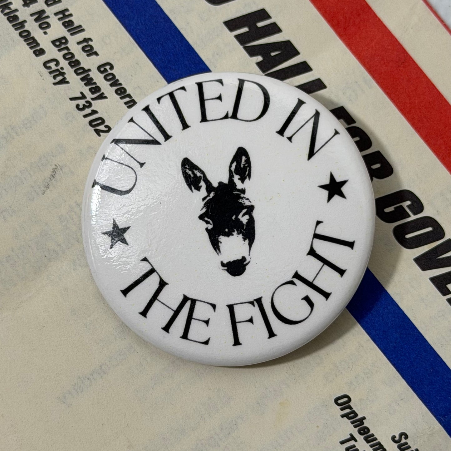United in The Fight Button