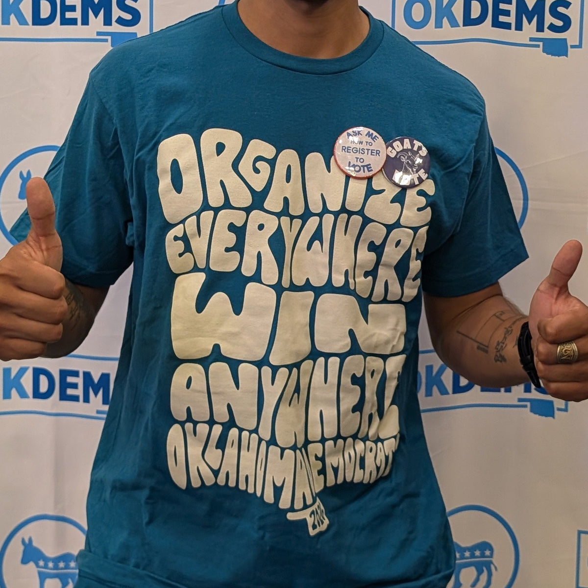 EXCLUSIVE- Organize Everywhere General Election Candidate Shirt