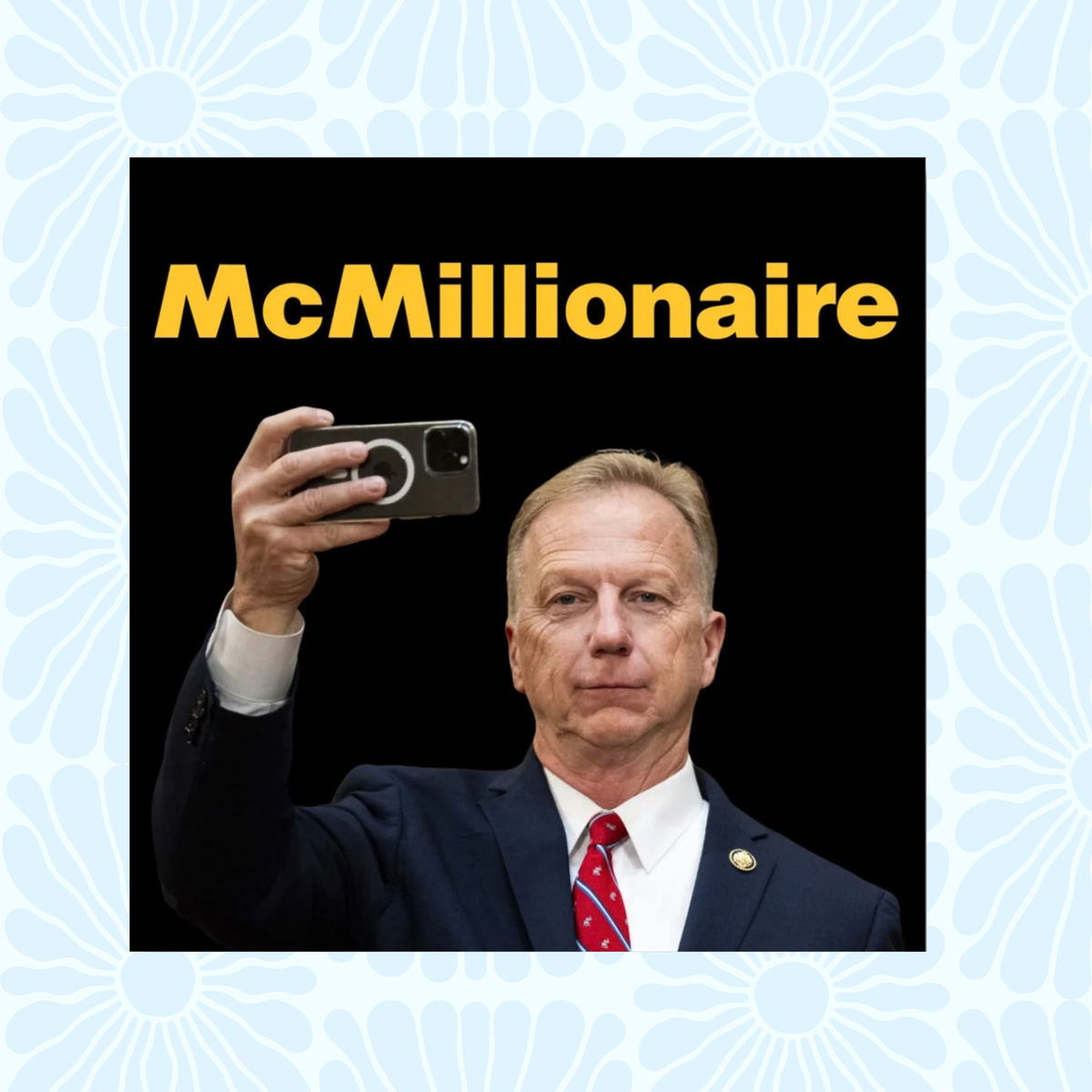 Hern's A McMillionaire Sticker