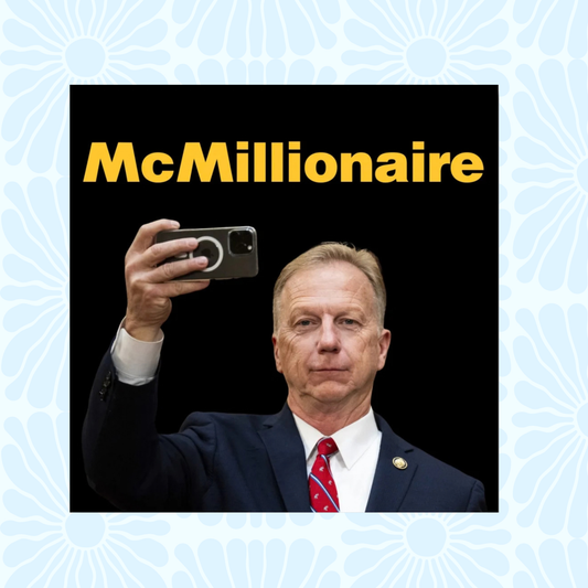 Hern's A McMillionaire Sticker